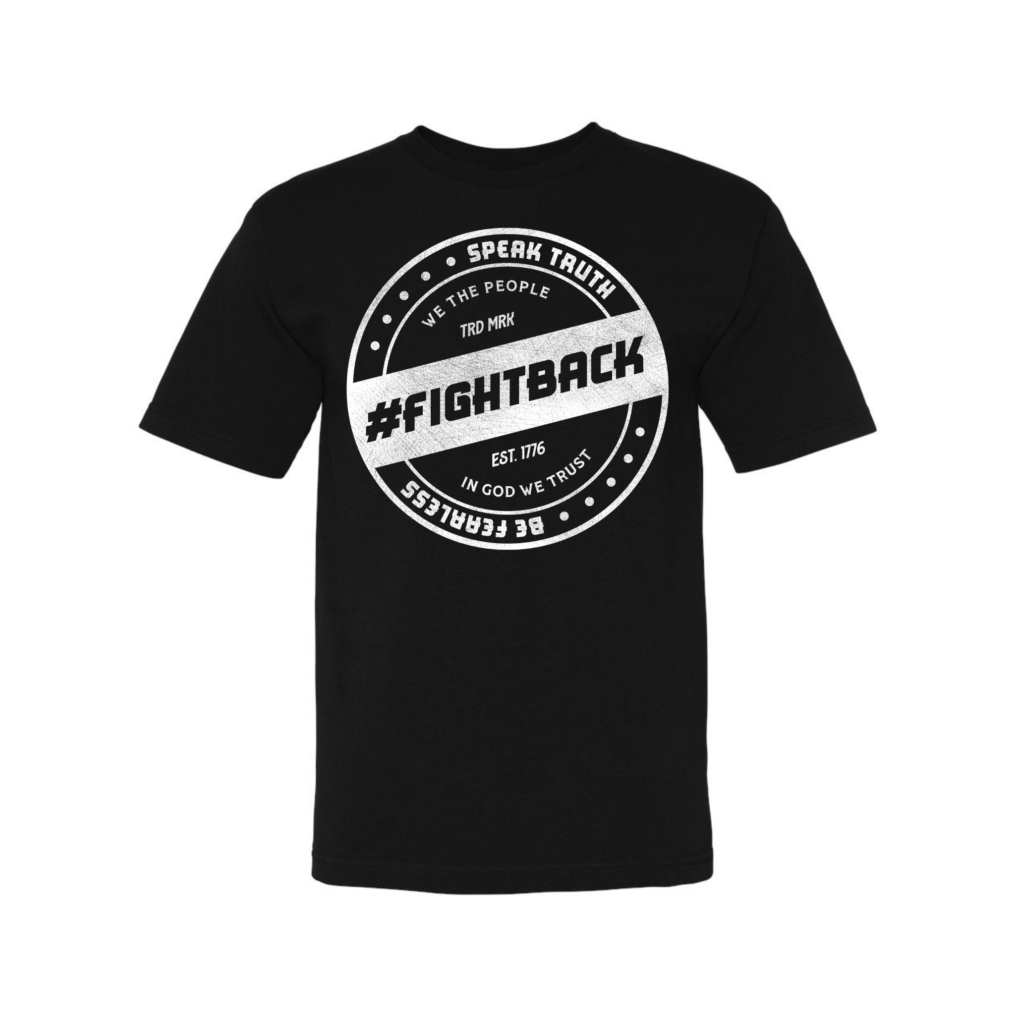 FightBack Badge T-Shirt